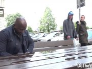 Blonde wife Bianca Ferrero’s asshole is destroyed with black cock 1/16