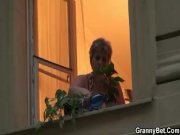 Granny gives head and gets fucked 4/16