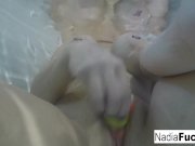 Nadia White takes a bath 13/16