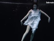 Redhead beauty in the white dress 5/16