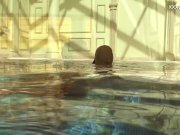 Olla is a sexy swimmer 13/16