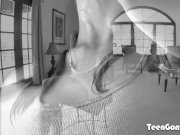 TEENGONZO Teen with small tits Kacy Lane missionary sex time 2/16