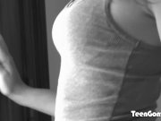 TEENGONZO Teen with small tits Kacy Lane missionary sex time 3/16