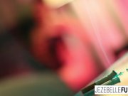 Jezebelle Bond toys her pussy in a hotel room 8/16