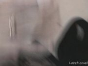 Beautiful blonde in black lingerie records herself 12/16