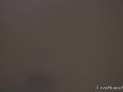 Beautiful blonde in black lingerie records herself 16/16