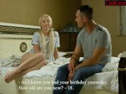 Hot and horny blonde Zoya blowing hard 1/16