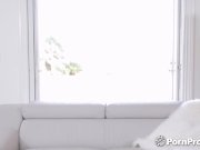 PornPros Tiny Kenzie Reeves fucked by huge torpedo dick 1/16