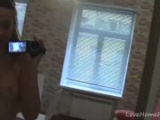 Amazing teenager records herself in the mirror 12/16