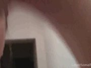 Amazing teenager records herself in the mirror 13/16