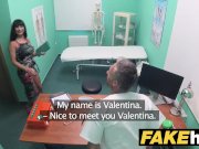 Fake Hospital Toilet room blowjob and fucking with big boobs euro patient 1/16