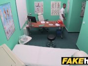 Fake Hospital Toilet room blowjob and fucking with big boobs euro patient 7/16