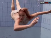Bouncing boobs underwater 6/16