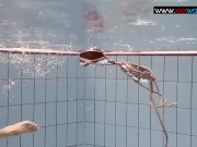 Bouncing boobs underwater 9/16