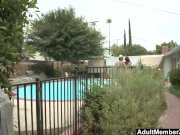 AdultMemberZone - Busty lady gets a big load on her melons 2/16