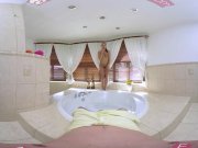 VR PORN-Hot Brunette Fuck and Suck In the Hot Tub 3/16