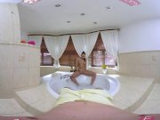 VR PORN-Hot Brunette Fuck and Suck In the Hot Tub 4/16