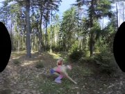 Daisy Lee and Licky Lex hunt for easter eggs and find something unusual 2/16