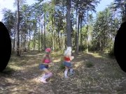 Daisy Lee and Licky Lex hunt for easter eggs and find something unusual 5/16