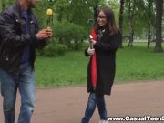 Casual Teen Sex - Veronika Fare - Filming and fucking a teeny 2/16