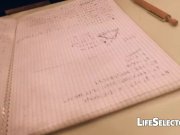 Angel Rivas - Cute Blonde Fucked Hard by Two (POV) 2/16