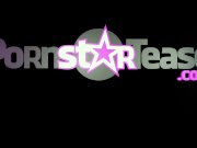 Pornstar Tease - Watch Daisy Monroe strip down, big boobs and big booty 1/16