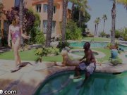 2 Teen Babes Fucked by BBCs On Vacation 3/16