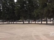 Mobile Blowing: Blonde Babe Enjoys A Mouthful Of Cock 6/16