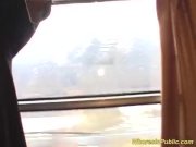 wild groupsex orgy at the public train 16/16