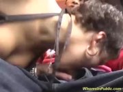 wild groupsex orgy at the public train 6/16