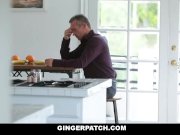 GingerPatch - Skinny Redhead Gets Fucked While Playing 7/16