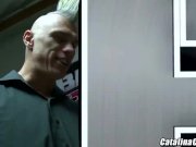 Dana Dearmond in stockings and lingerie receiving anal 8/16