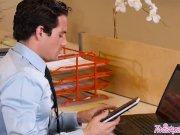 Twistys - Horny Asian Kalina Ryu Gets Her Hole Drilled By An Older Man On The Table 3/16