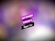 September Reign - Interracial Strip Fuck (DarkMeat WhiteDick) 1/16