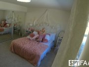 SpyFam Mistletoe christmas fuck after shower with blonde Lily Rader 2/16