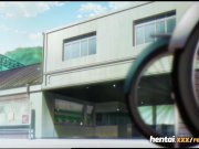 Hentaixxx - Horny busty Maid loses her Virginity to a fat Cock 1/16