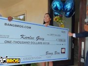 BANGBROS - Karlee Grey Wins Big, Takes On Two Monsters of Cock! 2/16