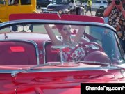 Canadian Cougar Shanda Fay Sucks & Fucks In Vintage Dress! 2/16