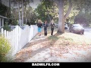 BadMILFS - Horny Milf Shares Huge Cock With Friends 1/16