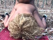 Daddy fucks me outside in the woods 15/16