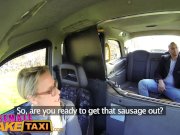 Female Fake Taxi Ozzie tourist cums in busty blondes mouth after taxi fuck 8/16