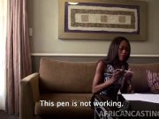 Skinny african babe getting filled 3/16