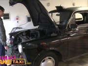 Female Fake Taxi Mechanic gives horny hot blonde a full sexual service 6/16
