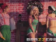 Brazzers - Two naughty elves love big dick 4/16