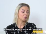 Female Agent New model discovers hot casting couch wet lesbian orgasms 7/16