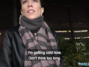 Public Agent Night time outdoor sex at the station 6/16