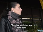 Public Agent Night time outdoor sex at the station 7/16