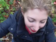 My Dirty Hobby - Quick blowjob in the forest 3/16