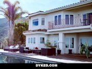 Dyked - Hot Wife Domminates Her Husbands Mistress 1/16