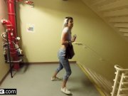 Tattooed teen Aspen Ora loves a thick dick in her mouth 6/16